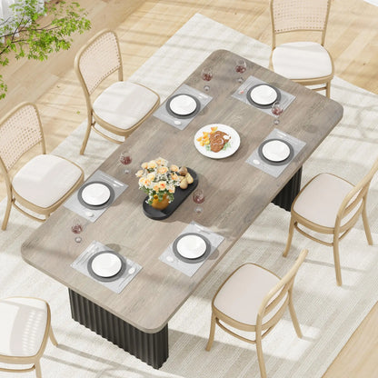 Table à manger rectangulaire néoclassique