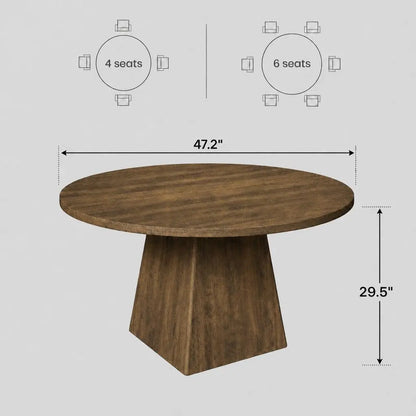 Table à manger ronde