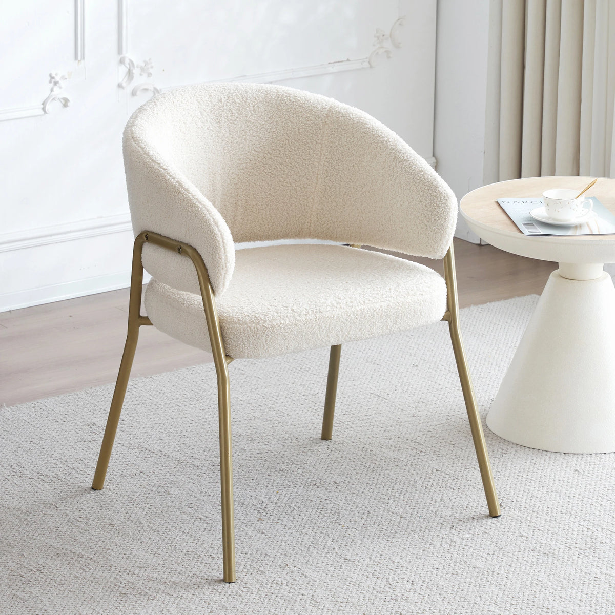 Lot 2 Chaises peluche