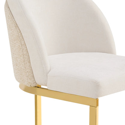 Lot 4 chaises chenille