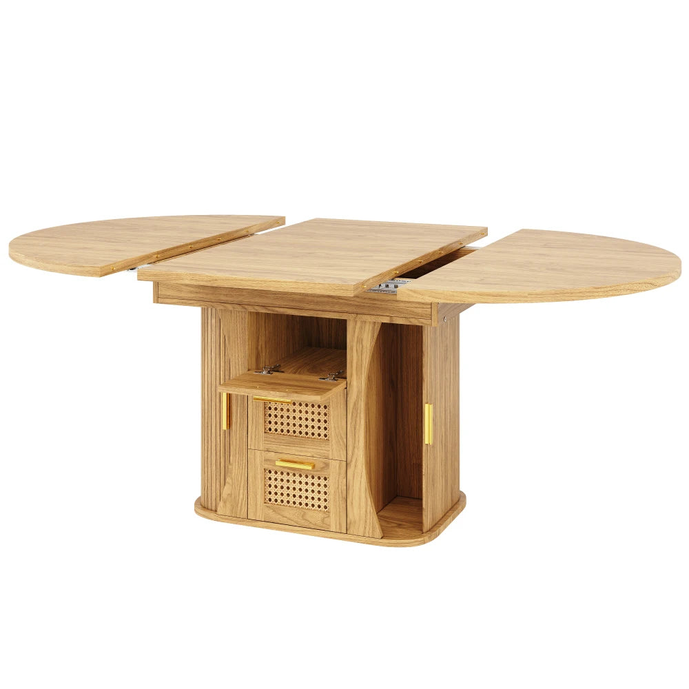 Table à manger rotin