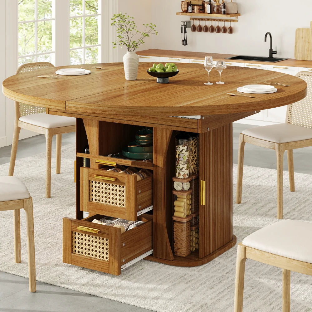 Table à manger rotin
