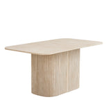 Table à manger rectangulaire nordique