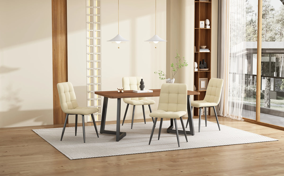 Table à manger compacte 117 × 68 cm